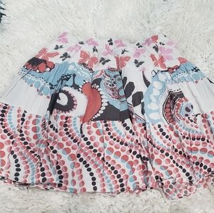 *Girls Gap Prairie Patchwork Skirt*